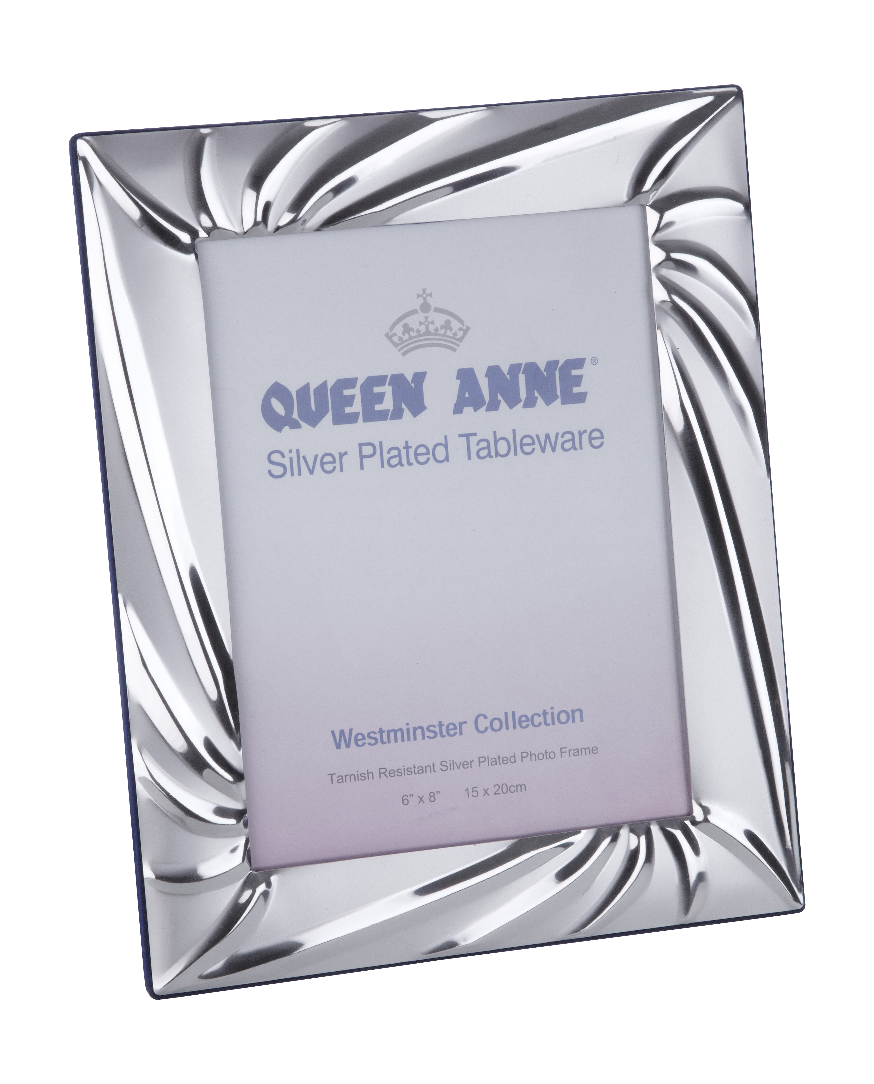 8" x 10" Silver Plated English Photo Frame